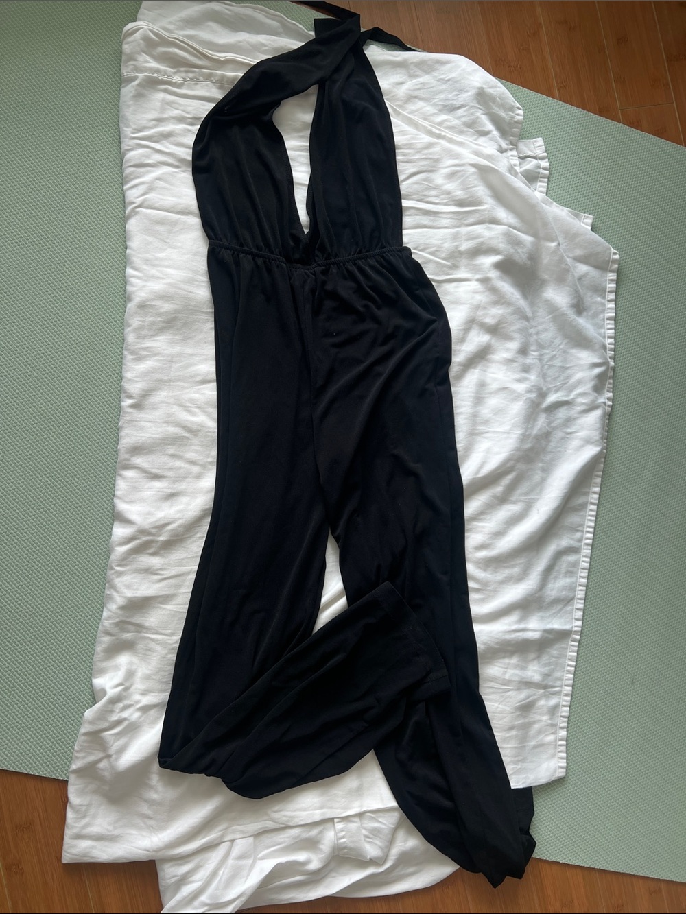 Brandy Melville Black Halter Jumpsuit